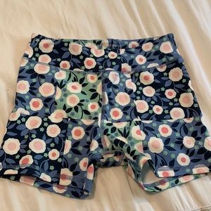 Floral biker shorts